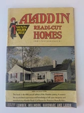 1977 Aladdin Homes Catalog Readi-Cut House Plans Architecture Bay City Michigan