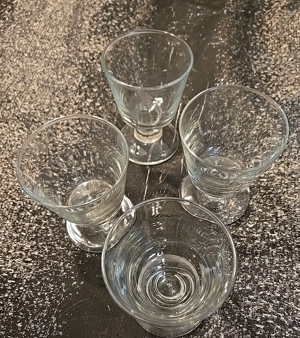 Set Of 4 Whiskey Glasses