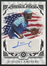 2025 Panini Boys of Summer Junior Caminero, Rays (44/75) America's Best Auto