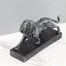 L&ouml;wenfigur Luxuri&ouml;s ResinL&ouml;wenstatuette Langlebig f&uuml;r B&uuml;ro