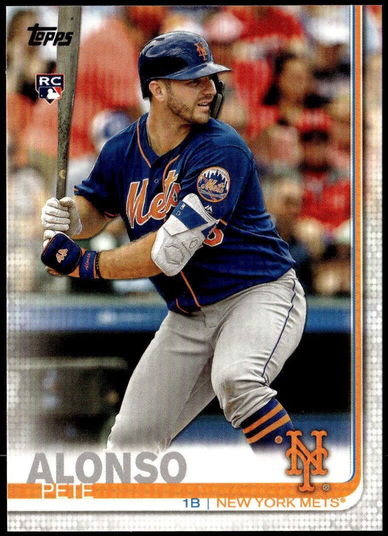 2019 Topps #475 Pete Alonso Rookie E1