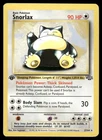 Pokemon Cards Snorlax 27/64 1st Edition Jungle Rare LP WEEKLY AUCTIONS