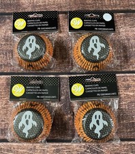 Wilton Halloween Standard Size Baking Cups Cupcake Liners Lot Of 4 415-7286 