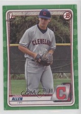 2020 Bowman Draft Green Border 49/99 Logan Allen #BD-51 7c7