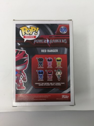 Funko Pop! Vinyl: Power Rangers - Red Ranger #400 - Picture 3 of 6