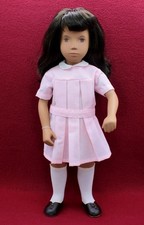 Vintage 16" Sasha Doll 103,Brunette,Pink Dress,Shoes,,Tag,No Box,England.