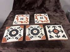 Lot Of 5 Vintage Mosaic Kitchen Wall Tiles