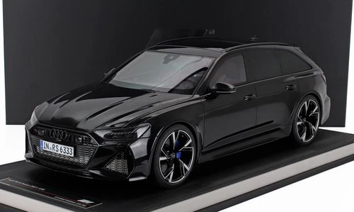 1/12 MOTORHELIX - AUDI | A6 RS6 AVANT (C8) SW STATION WAGON 2021 | BLACK MET - Imagen 1 de 1