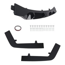 Rear Bumper Diffuser 3pcs For Bmw G11 G12 M Sport 7 Series 2019-22 Shark Fin Kit Rear Bumper Diffuser 3pcs For Bmw G11 G12 M Sport 7 Series 2019-22 Shark Fin Kit