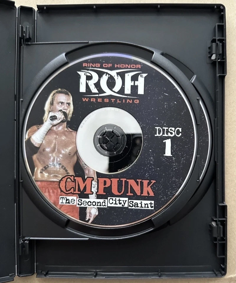 CM Punk Second City Saint DVD Ring of Honor Wrestling ROH AEW PWG NJPW WWE - Image 3 of 4