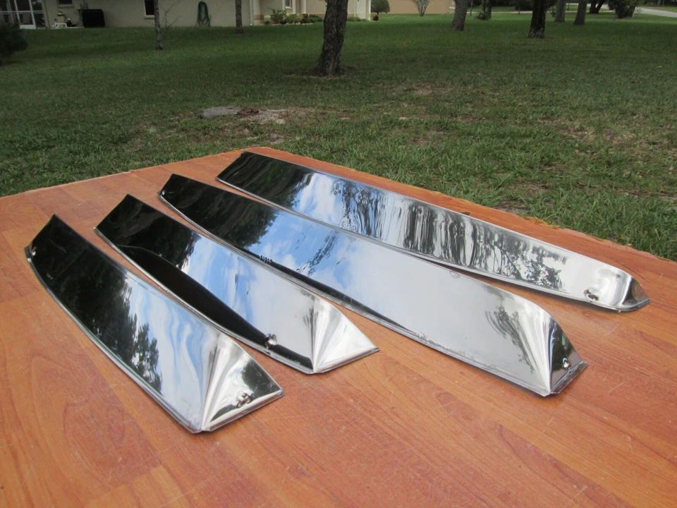 Oldsmobile 98 Deluxe 1951 sedán de 4 puertas pantallas de ventilación G89 como nuevo Foto 4 de 4