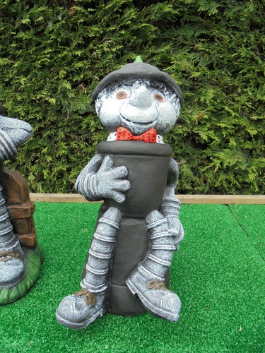 Ben the flowerpot man concrete garden ornament
