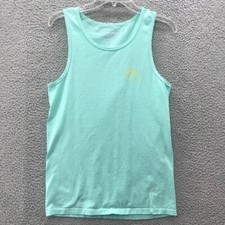 Guy Harvey Men's Tank Top 100% Cotton Green Size S