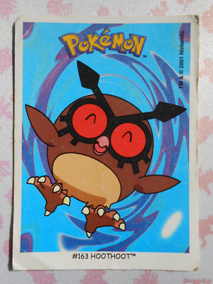 HOOTHOOT #163 - DUNKIN BOOMER 2001 - POKEMON KARTE - GUTER ZUSTAND