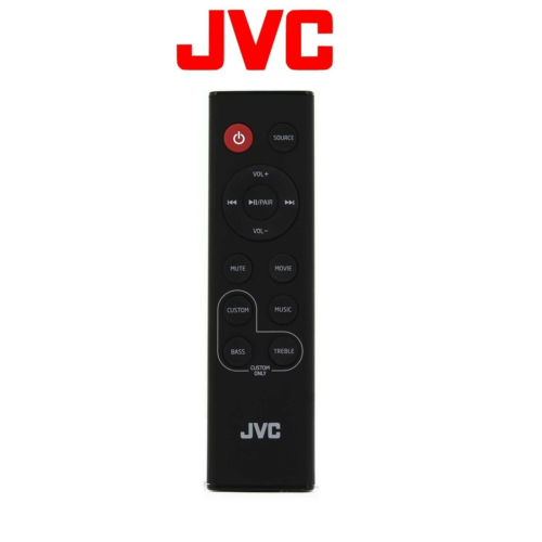 JVC TH-D258B Soundbar Remote Control Genuine Original NEW - Afbeelding 1 van 1