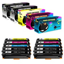 10 Toner Cartridge replace for HP CF400X-3X 201X Color LaserJet M252n M252dw