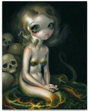 Strangeling Lamia - 11x14 Unframed Art Print Poster - Decor and Gift