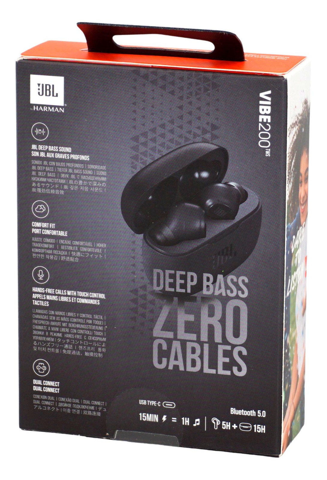 Thumbnail - Jbl Vibe 200tws - In-ear Headphone - Black - Neu & Ovp