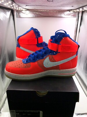 靴 Air Force 1 High QS SHEED WALLACE Orange Nike Air Force 1 High CMFT Premium QS 'Rasheed Wallace