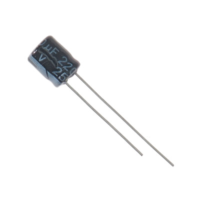 220uf 25v 6x7mm 105° Radial Elektrolyt Kondensator Capacitor 1-10 Stück