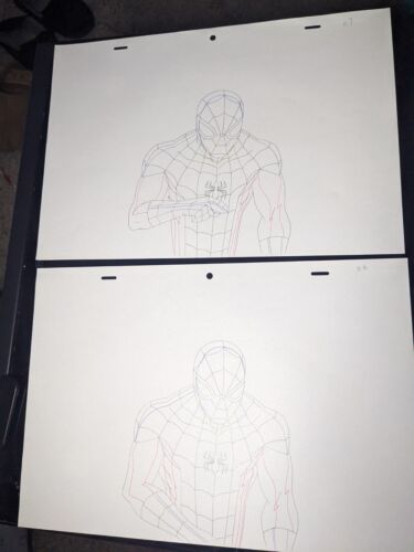 SPIDER-MAN animation cels  Art  Comic books TV  ULTIMATE SPIDERMAN MARVEL  S6 - Picture 1 of 5