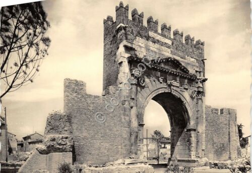Cartolina - Postcard - Rimini - Arco di Augusto - anni '50 - Photo 1 sur 1