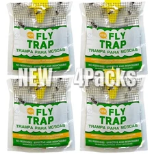 Outdoor Fly Catcher Bag – Hanging Disposable Trap for Flies & Mosquitoes