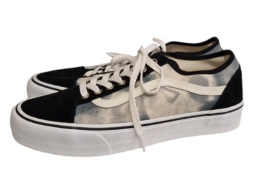 Vans Old Skool Tapered Herren Sneaker Schuhe Trend Lässig Schwarz/Grau Gr.42 (9)