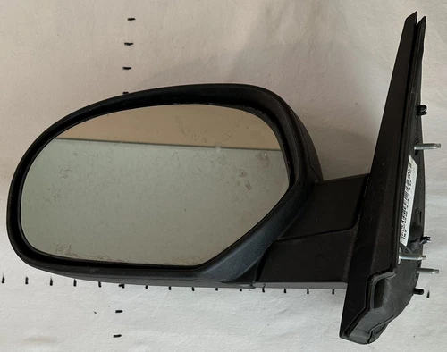 Driver Side Mirror 07-13 Chevy Black Silverado Sierra Power Heat 20843116 *Flaws