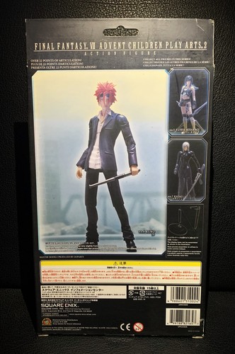 Final Fantasy VII Advent Children Play Arts Figur Reno #6 Square Enix Neu OVP - Picture 4 of 7
