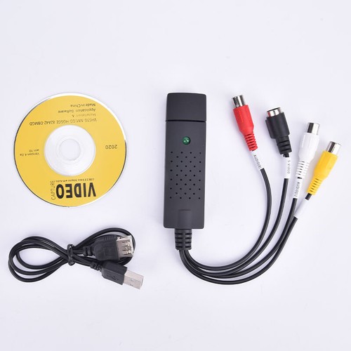 USB 2.0 Audio Video VHS VCR to DVD Converter Capture Card Adapter Digital For LT - Zdjęcie 9 z 12