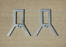 Target Gong Stand Brackets Just add 4 sections of pipe your length of 2x4 Rev. 2