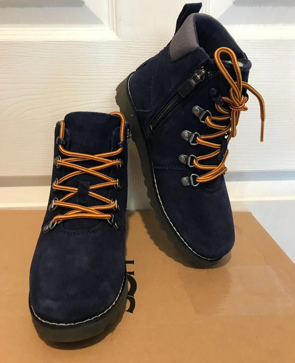 Ladies navy boots size 5 sales