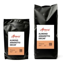 Almond Amaretto Flavoured DECAF Coffee Beans or Ground Sugar-free Vegan  UK