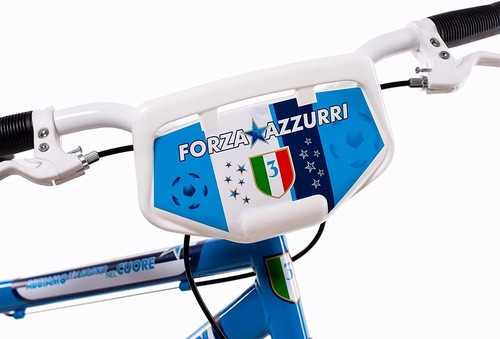 BICICLETTA FORZA AZZURRI mod. MOUNTAIN BIKE mis 12" + PALLONE OMAGGIO - Foto 4 di 4