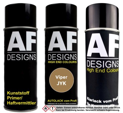 Kunststoff Spraydosen Set für Viper JYK Gold Rush Metallic Stoßstange