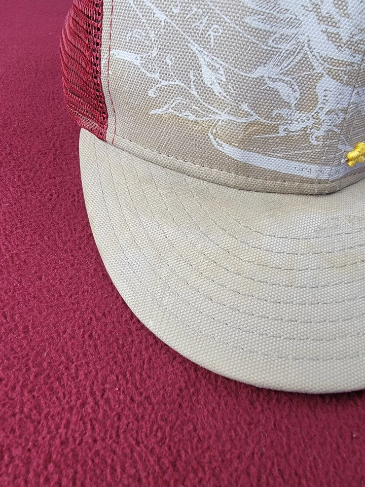 Fourstar Hat New Era mesh 59Fifty cap size 7 3/8 los Angeles eagle skateboard - Изображение 3 из 4