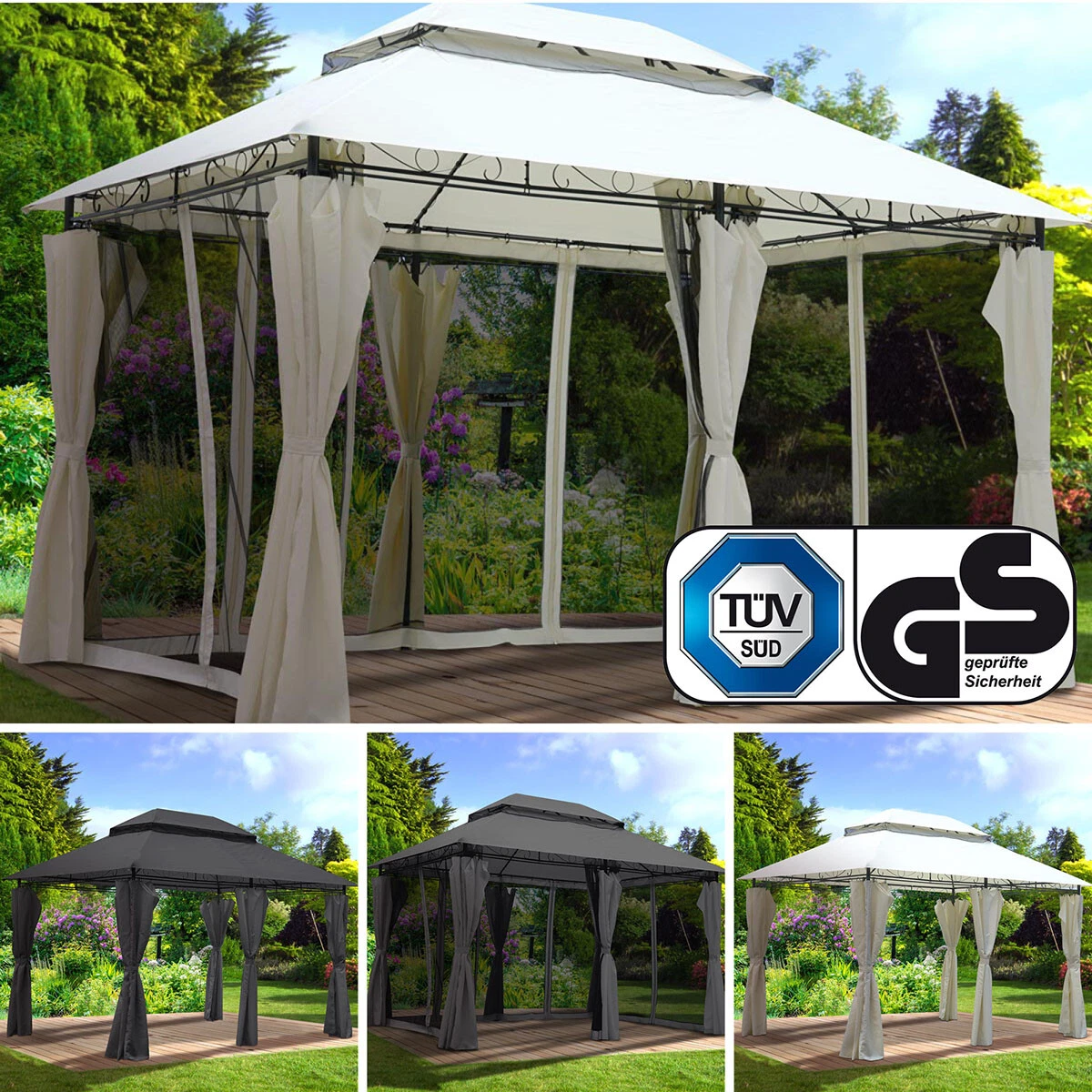 Partyzelt 4x8 Aufbauanleitung (FLEX Smart) Profizelt24, 53 OFF