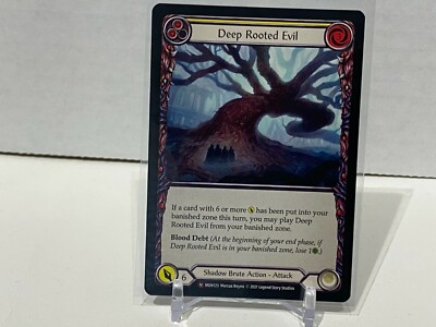 Flesh And Blood - Monarch Unlimited - MON123 Deep Rooted Evil NM/M