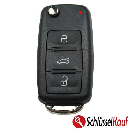 Schlüssel Gehäuse 5K0837202AD passend für VW Golf Polo Passat Tiguan SEAT SKODA - 第 11/11 張圖片