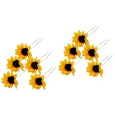 20 PCS  Daisy Sunflower Bridal Wedding Hair Hair Clips flower hair pins