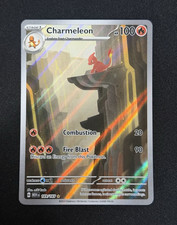 Pokemon TCG Charmeleon 169/165 SV151 Illustration Rare Full Art Holo on eBay