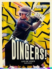 2025 Panini Prizm DINGERS, Leo De Vries, San Diego Padres, #15