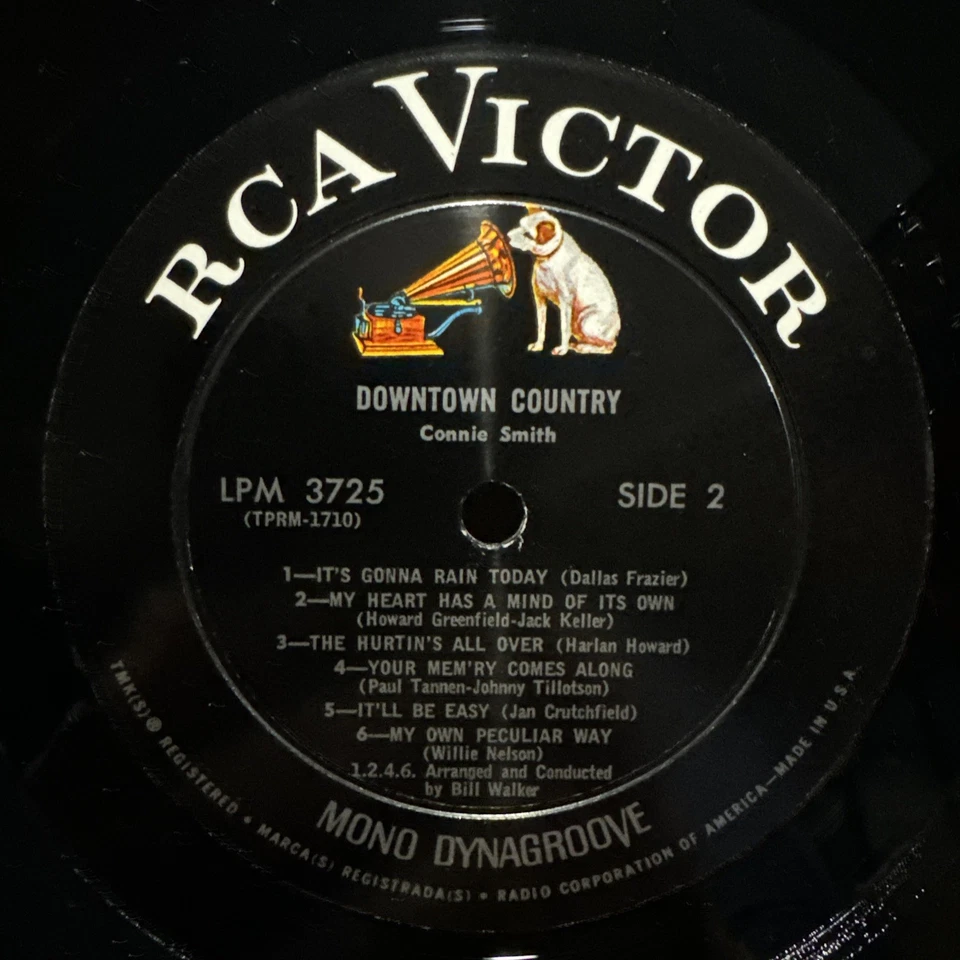 Connie Smith / Downtown Country LP RCA 3725 Mono + Shrink - Image 4 of 4