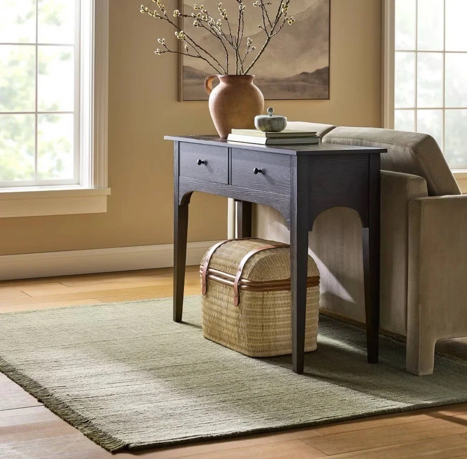 21" Woven Rattan Storage Trunk Brown - Threshold designed with Studio McGee - Image 2 of 4