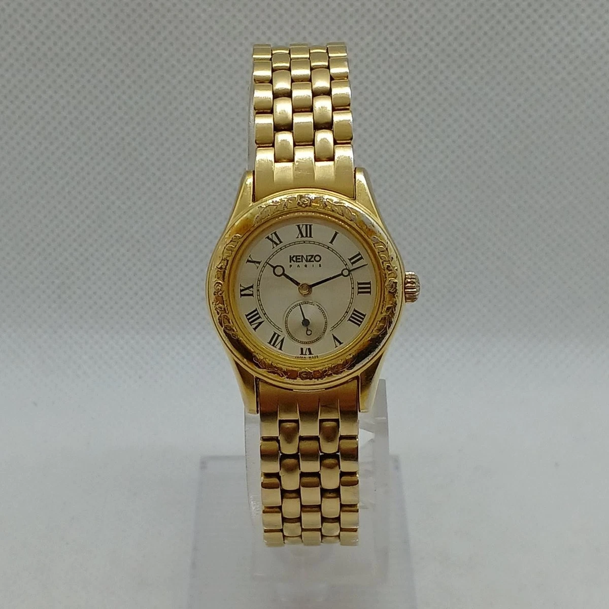 KENZO ケンゾー ラメ ゴールド タンクトップ Kenzo KENZO Gold Quartz KN-7804 | eBay