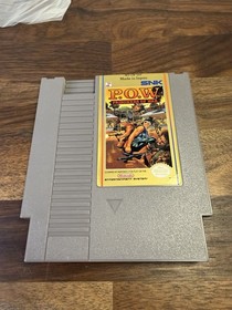 P.O.W Prisoners of War POW SNK Nintendo NES Authentic Complete CIB In shrink