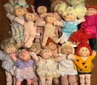 HUGE LOT 15 vintage 1980s Cabbage Patch Kids dolls clothed nude misc