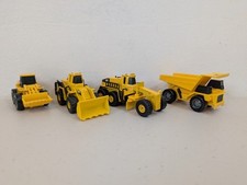 CAT Construction Vehicles Toy Lot Bulldozer Grader Loader Dump Truck Diecast Set