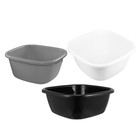  3 Pcs Foot Soaking Tub Portable Hair Washing Basin Plastic Dish Pan